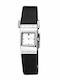 Laura Biagiotti Women's Watch with Black Leather Strap