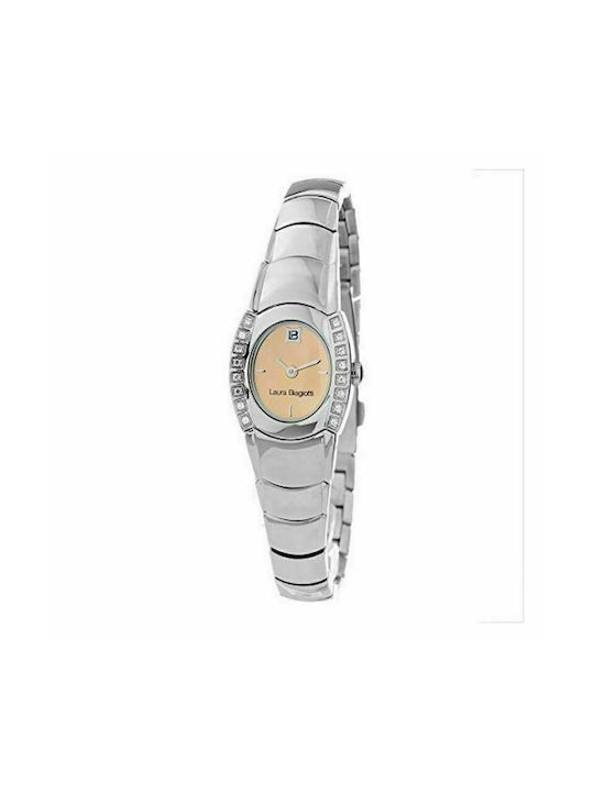 Laura Biagiotti Uhr mit Silber Metallarmband LB0020L-05Z