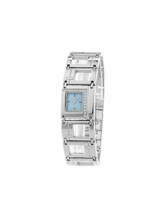 Laura Biagiotti Watch with Silver Metal Bracelet LB0006S-04Z