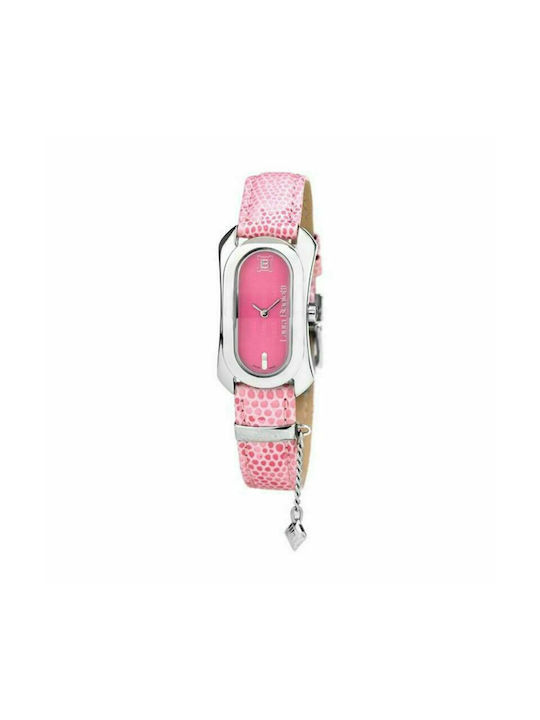 Laura Biagiotti Watch with Pink Leather Strap LB0028L-RO