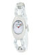 Laura Biagiotti Women's Watch with White Leather Strap