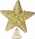 Star Top Plastic Gold with Spangly