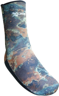 XDive Καλτσάκια Κατάδυσης από Neoprene Camo 2mm