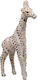 Espiel Decorative Giraffe made of Fabric 21x8x43cm 1pcs