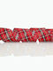 Eurolamp Christmas Ribbon Red 910x6.8cm 1pc