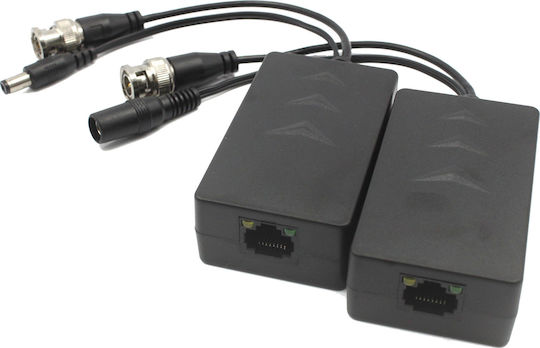 Dahua Video Balun Συστημάτων CCTV 4MP με τροφοδοσία ρεύματος PFM801-4MP