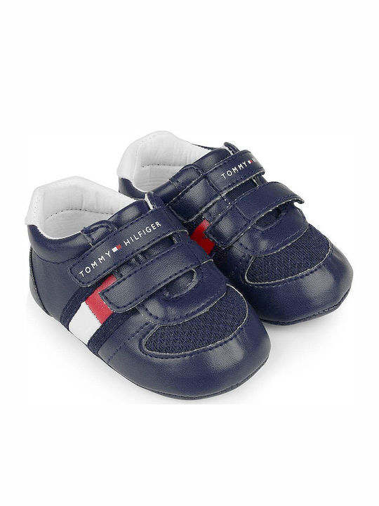 Tommy Hilfiger Βρεφικά Sneakers Αγκαλιάς Navy Μπλε Casual