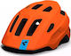 Cube Linok Enduro X Actionteam Art Παιδικό Κράνος για Ποδήλατο Βουνού Πορτοκαλί με Προστασία MIPS και Ενσωματωμένο Φωτάκι LED