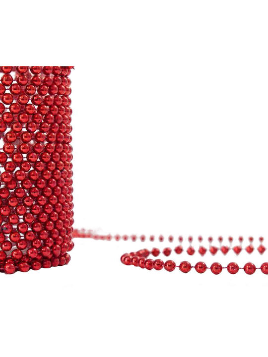 Eurolamp Christmas Garland Red 1200x26cm 1pc