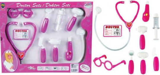 Pilsan Kinder Medizinisches Set 03232 Set Medizinischer 03232 für 3+ Jahre 9 Stück