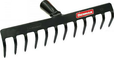 Benman 77240 Bow Rake Forged with 12 Teeth