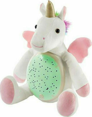 Luna Plush Unicorn με Προβολέα Led 25 cm