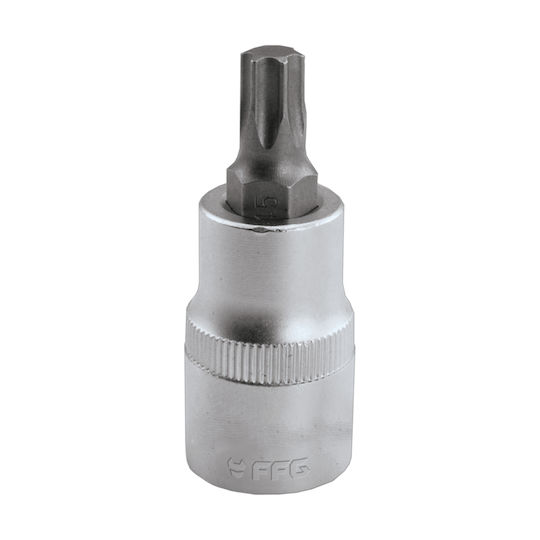 FFG Bit-Stecknuss mit Torx-Bit und Antriebsvierkant 1/2'' Größe T40 1Stück