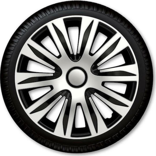 Autoline Σετ Τάσια Αυτοκινήτου Argo Nardo 14" 4τμχ Ασημί