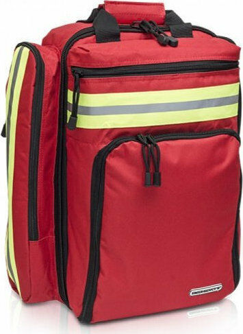 Elite Bags Ιατρική Τσάντα Α' Βοηθειών Rescue Emergency's Αδιάβροχο Κόκκινο σε Κόκκινο Χρώμα