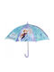 Perletti Kids Curved Handle Auto-Open Umbrella Frozen 2 Blue