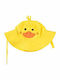 Zoocchini Kids' Hat Bucket Fabric Sunscreen Duckling Yellow