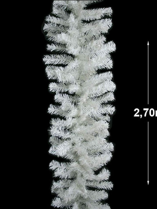 Marhome Χριστουγεννιάτικη Гирлянди Пластмасова Бял 1бр
