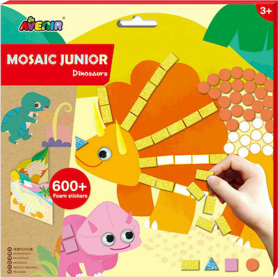 Avenir Mozaic Mosaic Junior Dinosaurs pentru Copii 3++ Ani