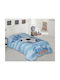 Beauty Home Blanket Velvet Player Light Blue 160x220cm