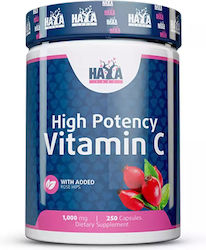 Haya Labs High Potency Vitamin C Vitamin for Energy & Immune 1000mg 250 caps