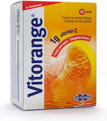 UNI-PHARMA Vitorange Βιταμίνη 1000mg Μανταρίνι 20 φακελίσκοι