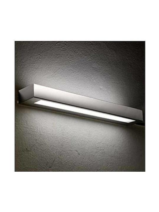 Sun Light Modern Aplică de Perete în Culoare Argint Lățime 46cm