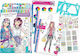 Make It Real Ζωγραφική Fashion Design Sketchbook Digital Dream για Παιδιά 6+ Ετών