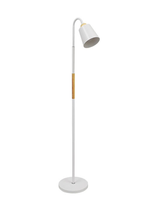 GloboStar Ribbon Modern Floor Lamp E27 H164xW13cm White