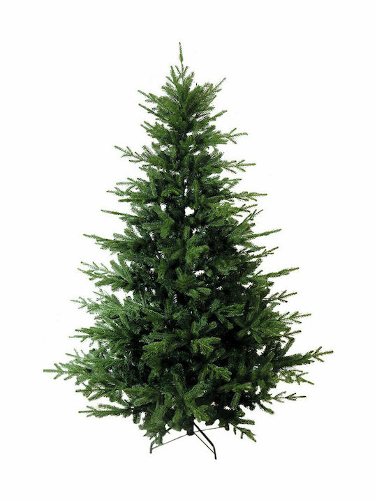 Χριστουγεννιάτικο Δέντρο Kinley Πράσινο 210εκ με Μεταλλική Βάση