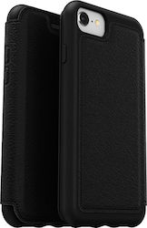 Otterbox Strada Folio Carte Piele artificială Negru (iPhone SE 2020) 77-65076