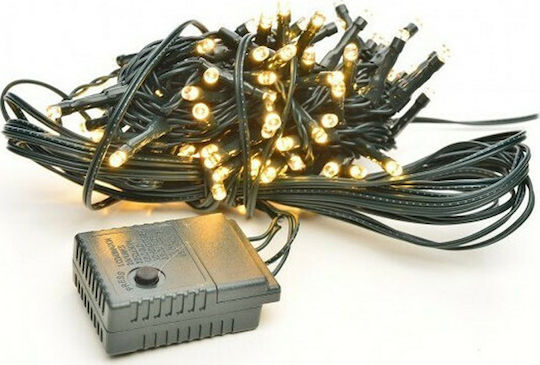 300 Lights LED 18m. Warm White in String 1pcs