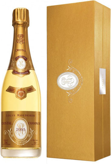 Louis Roederer Шампанско Cristal Brut Сух Бяло 2000 750мл