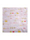 Down Town Home Baby Bettbezug Set mit Kissenbezug Rosa 105x150cm.