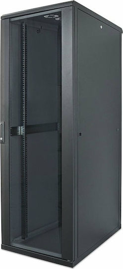 Intellinet Επιδαπέδια Καμπίνα Rack 22U 60x60x114.4cm Μαύρο 713078