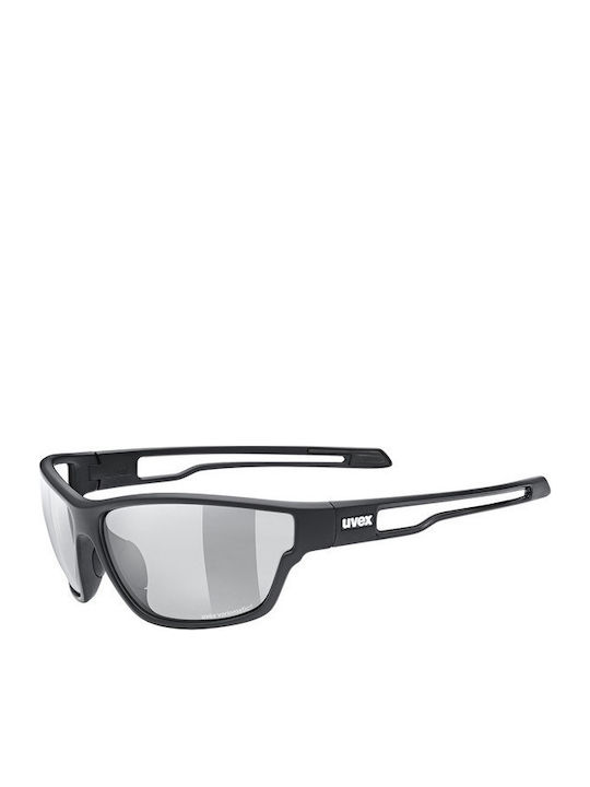 Uvex Sportstyle 806 V Ανδρικά Γυαλιά Ηλίου με Μαύρο Κοκκάλινο Σκελετό S5320642201
