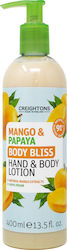 Creightons Mango & Papaya Body Bliss Лосион за тяло 400мл