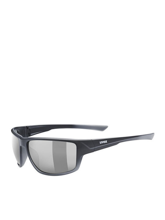 Uvex Sportstyle 230 Γυαλιά Ηλίου Μαύρα με Κοκκάλινο Σκελετό Uvex Sportstyle 230 Γυαλιά Ηλίου Μαύρα με Κοκκάλινο Σκελετό