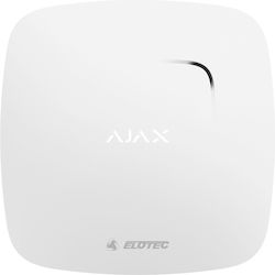 Ajax Systems FireProtect Plus Autonom Detector de fum Inteligent cu senzori de temperatură și CO Alb