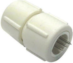 Eurolamp Connector for Light Tubes für Doppelkanal-LED-Streifen 13mm 600-22071