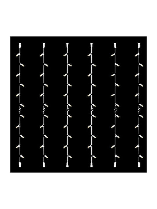 30 Λαμπάκια LED 3μ. Λευκά σε Σειρά 6τμχ