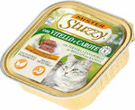 Stuzzy Mister Nasses Katzenfutter für Katze in Tablett mit Kalb 100gr 55061073