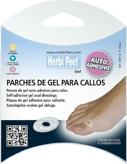 Herbi Feet Callus Gel Patches 6pcs