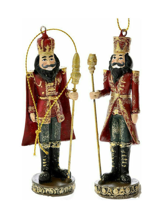 Iliadis Christmas Polyresin Nutcracker Ornament 10x3cm