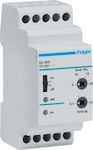 Hager Three-phase Voltage Monitor με Καθυστέρηση στην Ενεργοποίηση & ON/OFF EU302