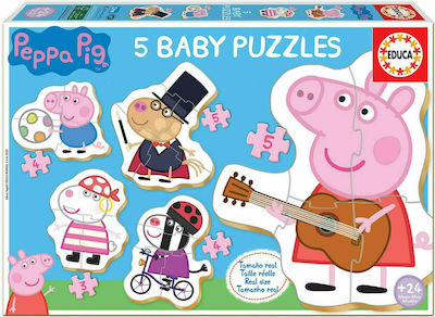 Kids Puzzle Πέππα το Γουρουνάκι για Μωρά for 2++ Years 21pcs Educa