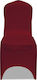 vidaXL Elastic Huse de scaun Burgundy 18buc