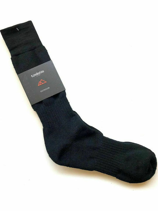 Tzelatis Tzelatis 618 Ανδρικές Ισοθερμικές Κάλτσες Μαύρες