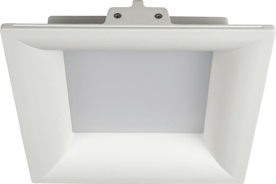 VK Lighting Platz Vertieft LED Panel 18W mit Warmes Weiß Licht 3000K