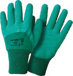 Rock Γάντια Εργασίας Latex Πράσινα